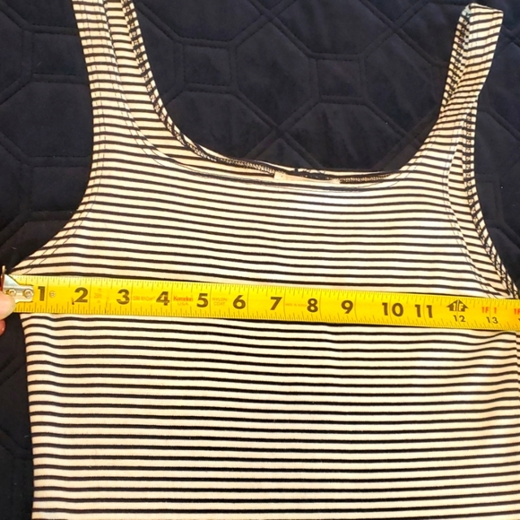 Zara Trafaluc striped bodycon dress medium - Picture 7 of 7